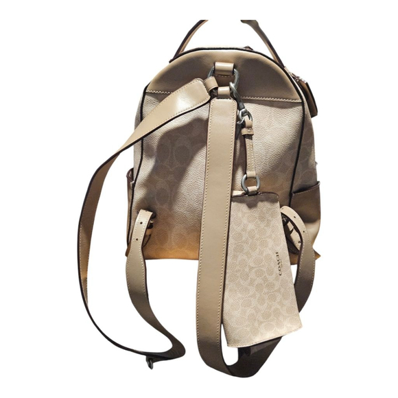 Coach Beige Backpack with Eyeglass Case - Picture 6 of 17